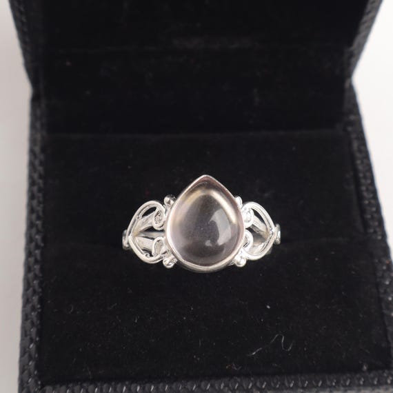 Handmade Ametrine Ring: 925 Sterling Silver Purple Gemstone Jewelry