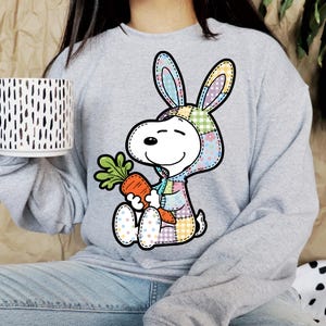 Bloemen Snoopy-patchwork png, trendy Pasen Snoopy png, Cottagecore lente-patchwork, retro bloemen Snoopy-clipart, pastel Pasen-png