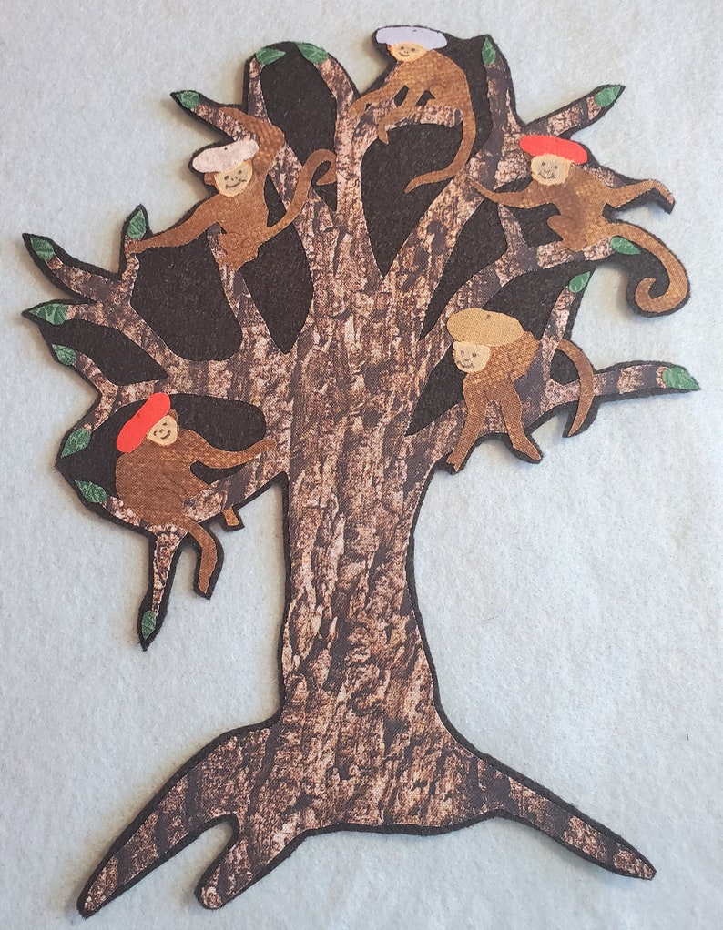 Caps For Sale Flannel Felt Board story Etsy