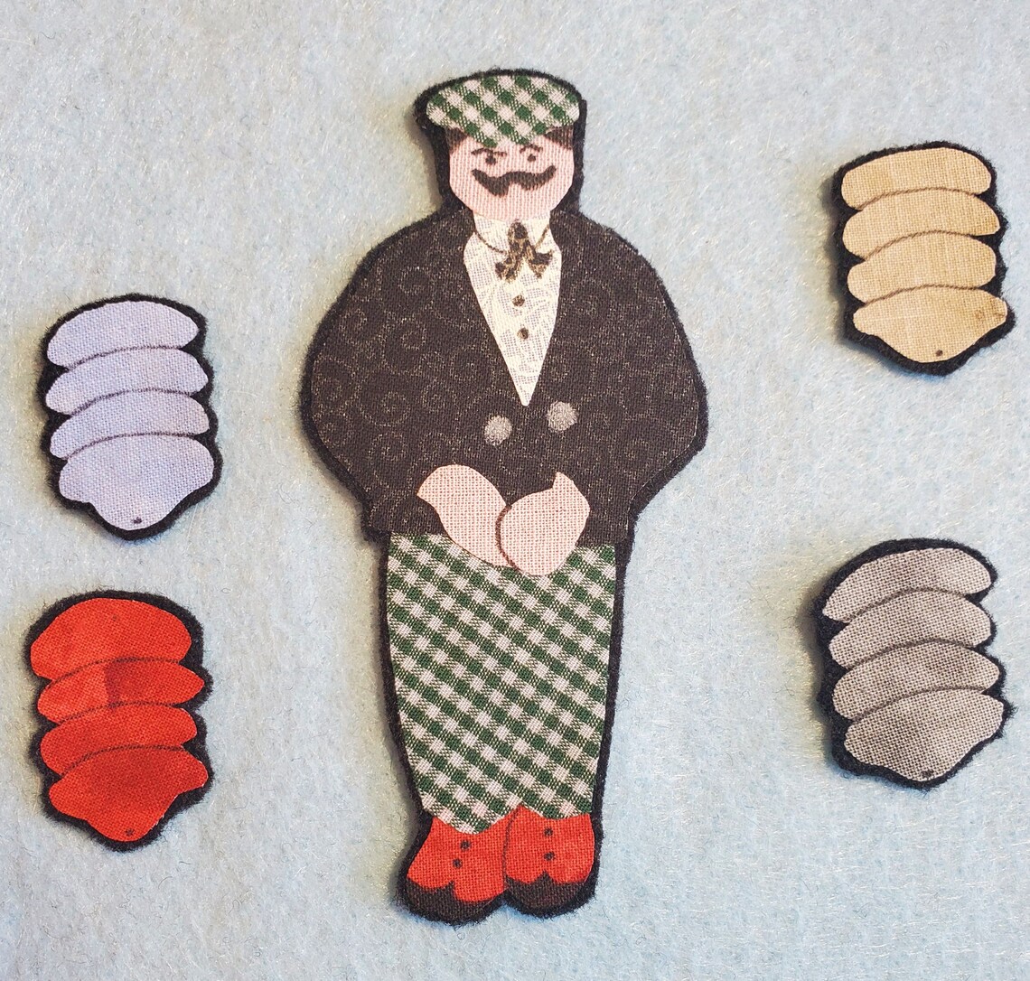 Caps For Sale Flannel Felt Board story Etsy