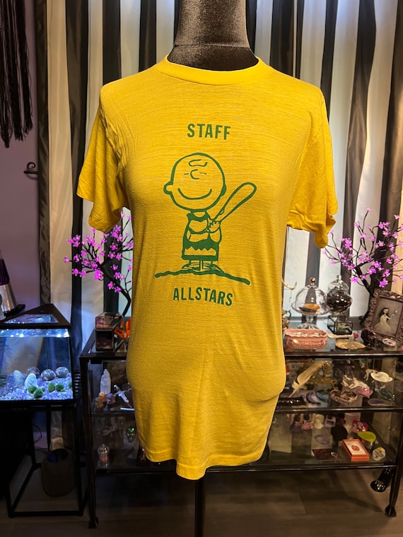 Vintage 90's Charlie Brown T Shirt - image 1
