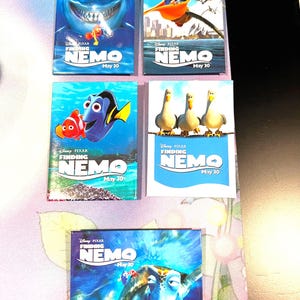 Vintage Finding Nemo Promo Button Collection