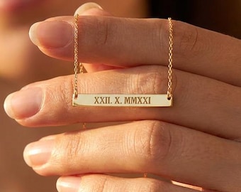 Custom Necklace Engraved Necklace,Jewelry Gifts for Mom, Christmas Gifts for Women,Personalized Name Necklace