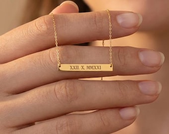 Custom Necklace Engraved Necklace,Jewelry Gifts for Mom,Personalized Name Necklace, Christmas Gifts for Women