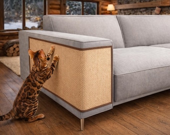 Rascador para gatos - Protector de sofá y muebles para gatos - Rascador autoadhesivo y recortable - 7 colores, tapete antiarañazos
