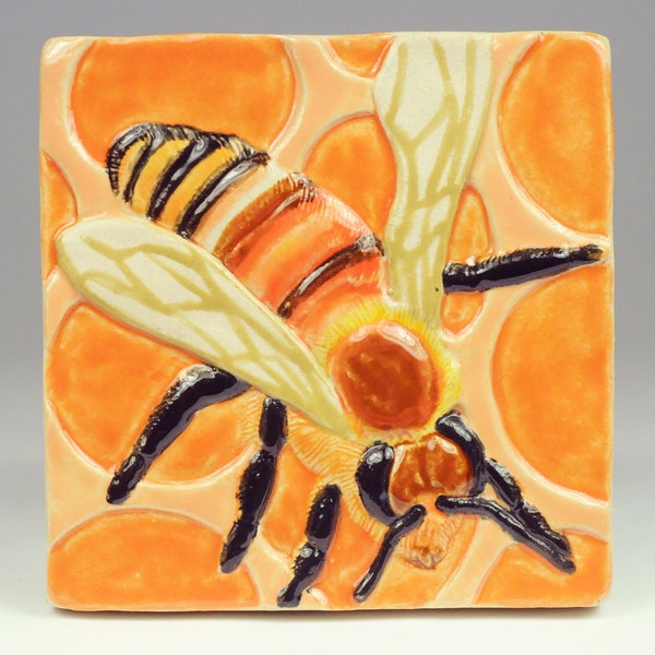 Honey Bee Ceramic Tile