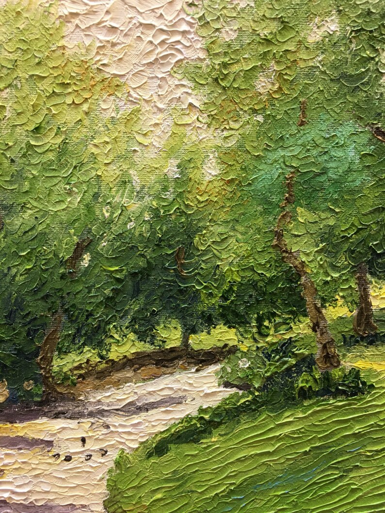 Original Impressionist style Impasto oil painting 11x14 Etsy