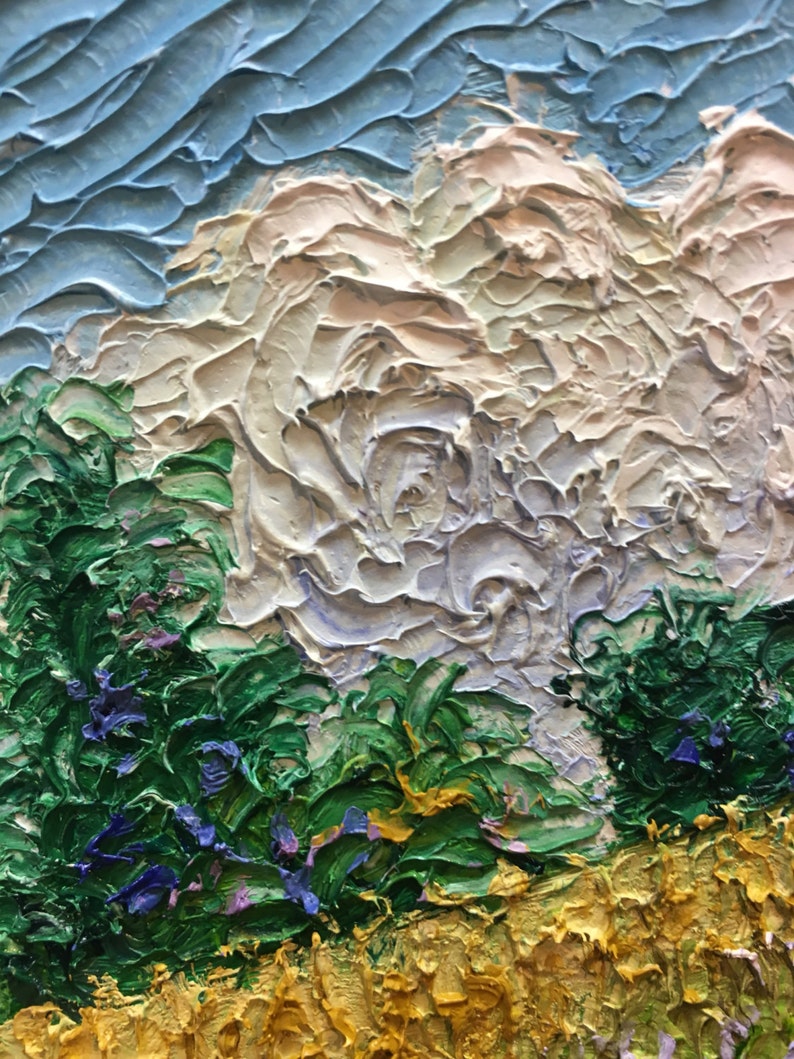 Original Impressionist style Impasto oil painting 11x14 Etsy