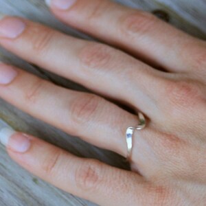 Wave ring, silver ring, wave ring for women, gift for her, gift, Christmas Gift, squiggles, handmade wave ring, Christmas gift, Boho