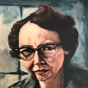 Flannery O&#39;Connor Mini-Print (without frame)
