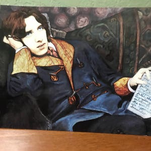 Carte postale Oscar Wilde