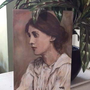 Carte postale Virginia Woolf