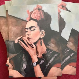 Cartão postal de Frida Kahlo