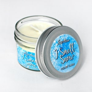 I Smell Snow Candle