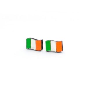 Irish Flag Earrings