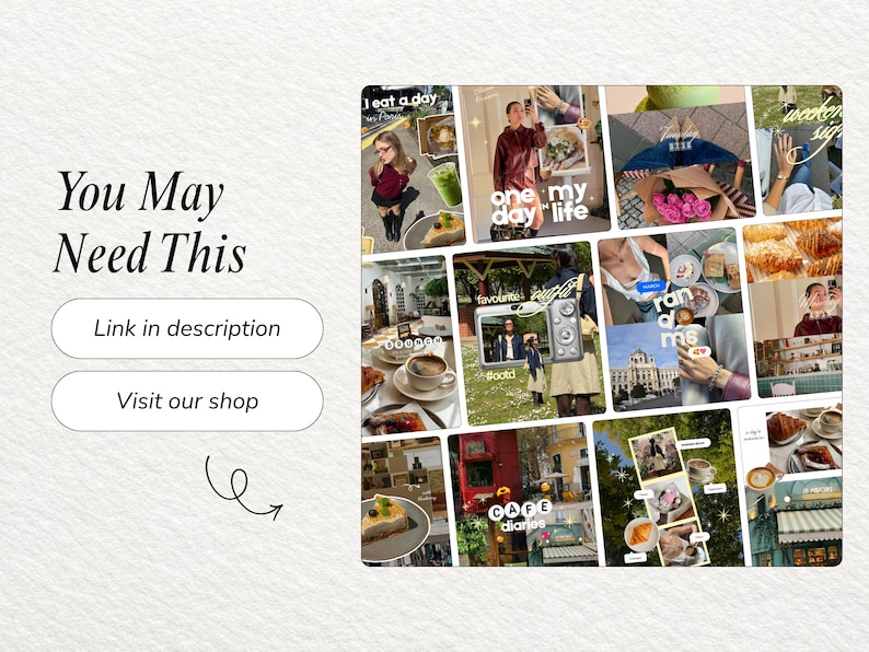 Scrapbook Seamless Carousel Templates for Instagram | Canva Templates image 9