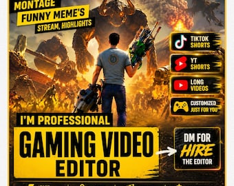 TikTok & YouTube Shorts Gaming Video Editor | Stream Highlights | Funny Moments | Captions | Gaming Content Editor
