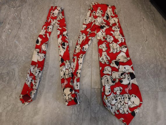 101 Dalmatians Tie - By Mickey INC DIsney.