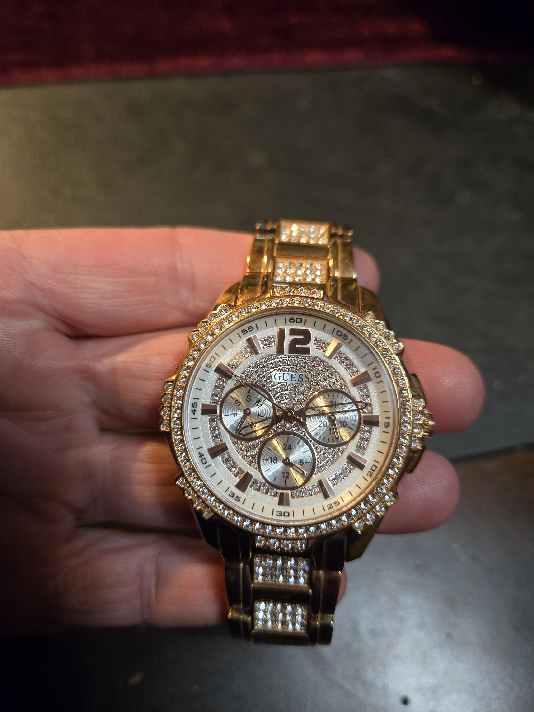 Vintage Gold Guess Watch - Etsy