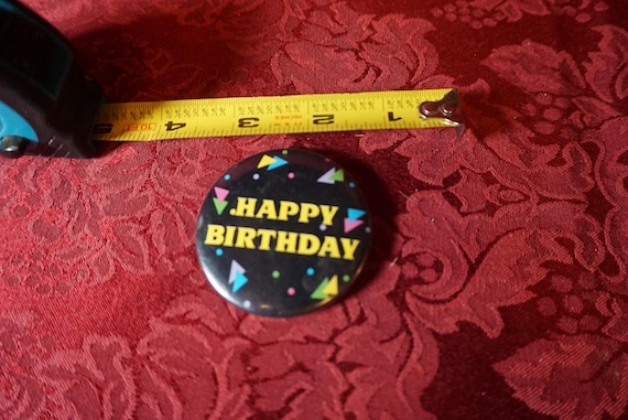 Happy Birthday Pin