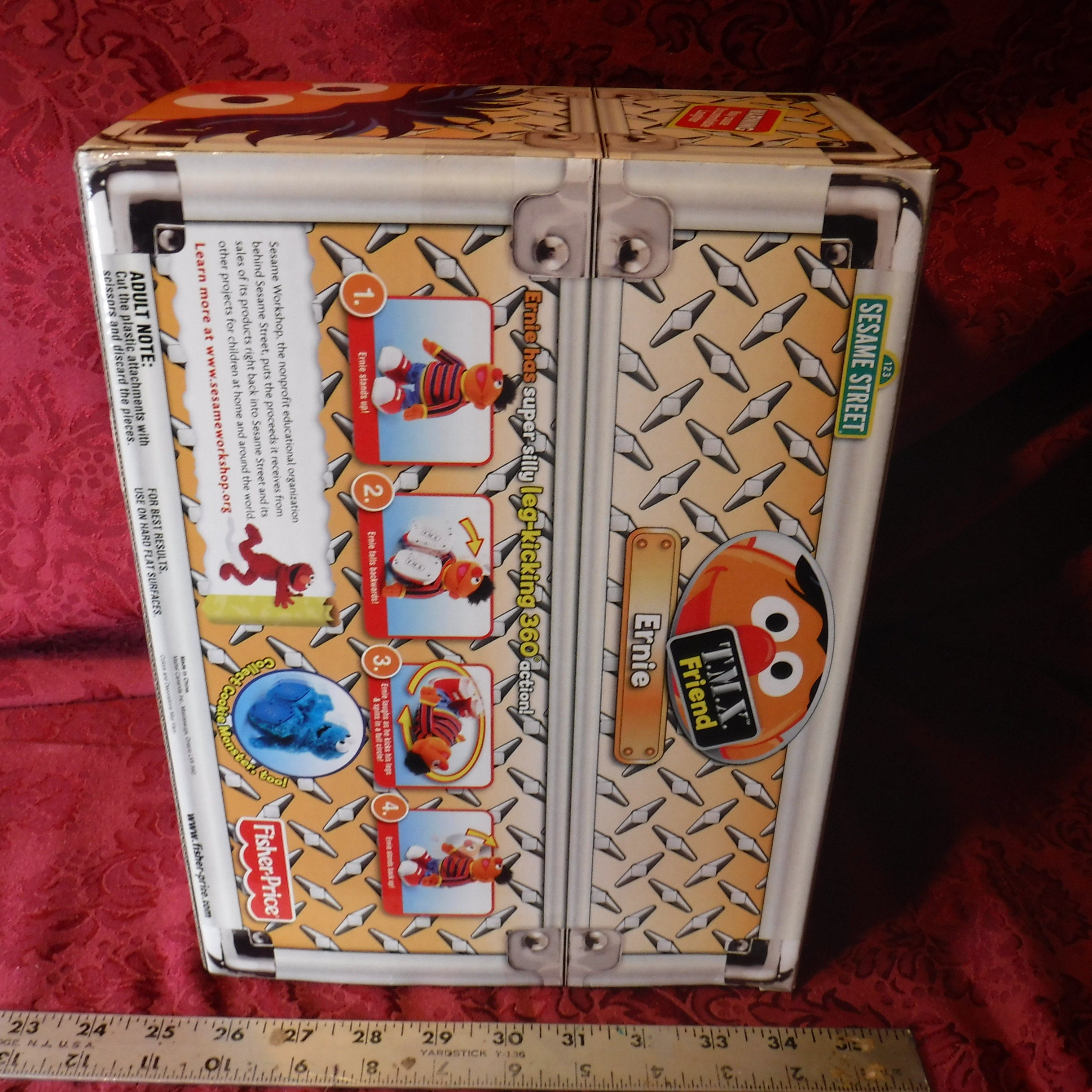 Fisher Price Sesame Street, TMX, Friend Ernie SEALED in Box