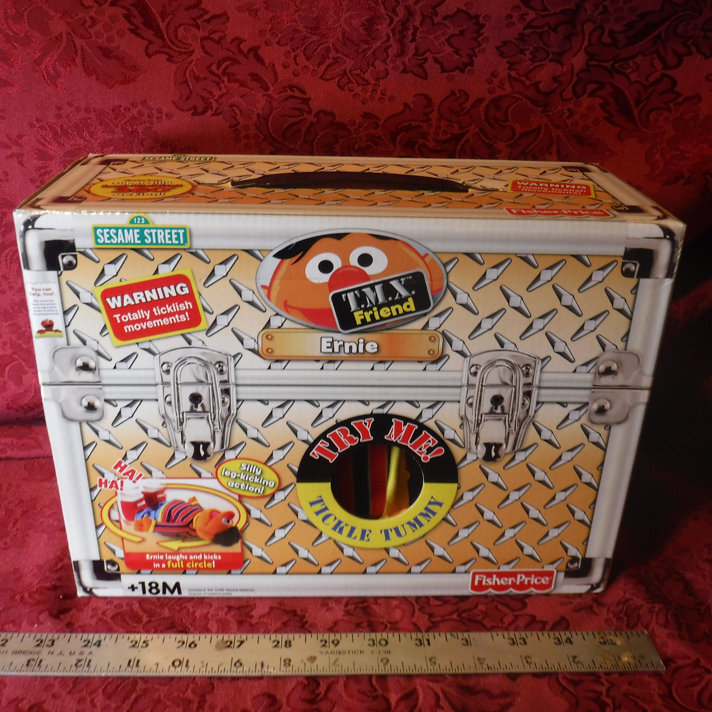 sesame Fisher Price Sesame Street, TMX, Friend Ernie SEALED in Box