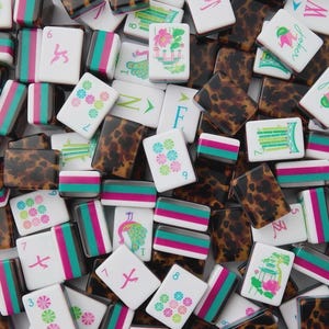 NEW! Tortoise Mahjong Tiles – American Set 160 Tiles - Beautiful!