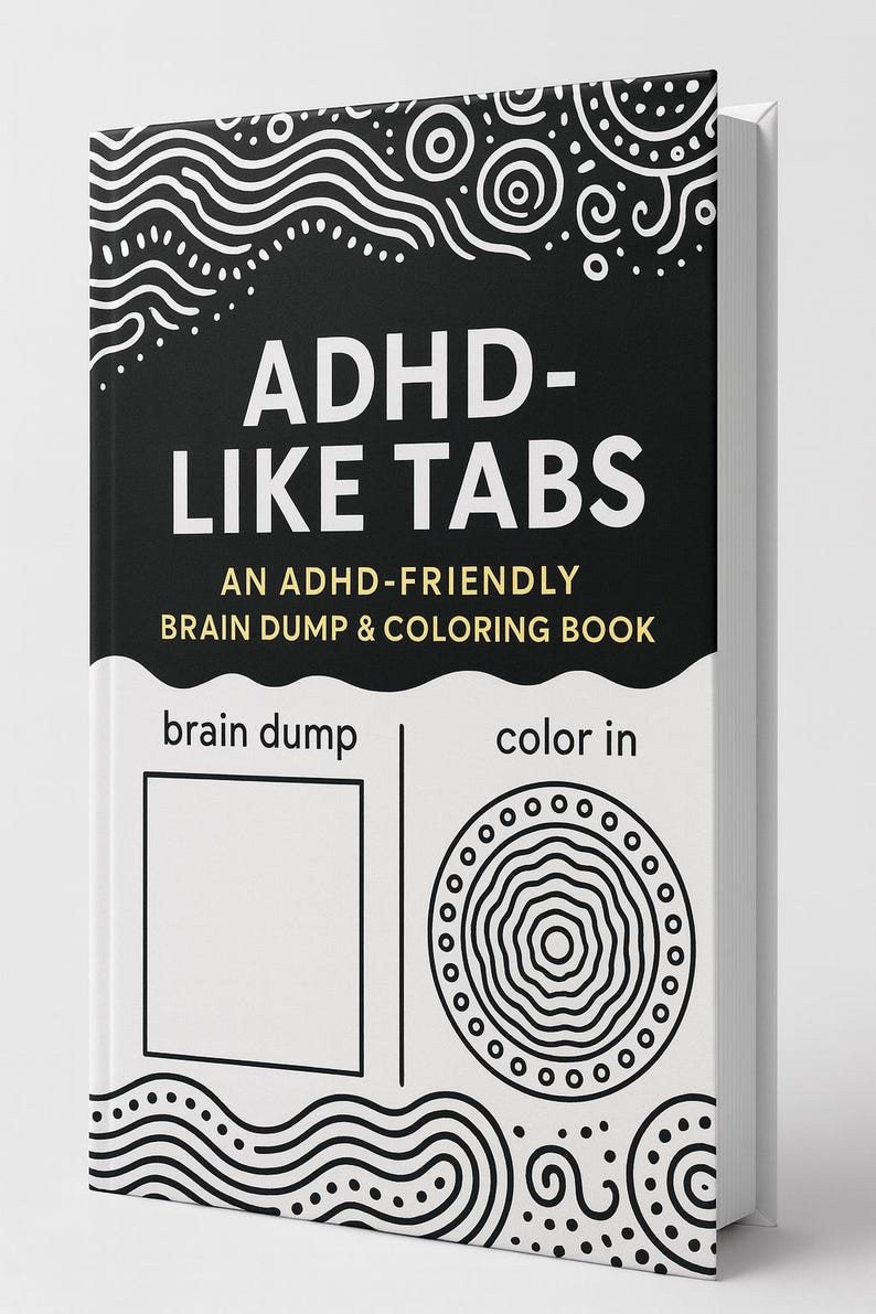 Monochrome Coloring Book Mind Clearing Adults Coloring Book With Blank ...