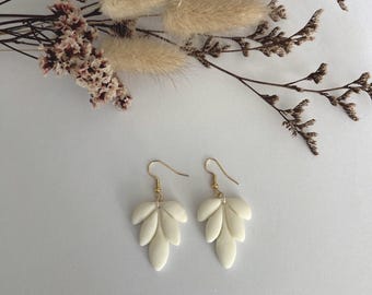 cold porcelain earrings