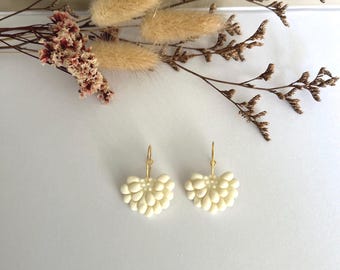 cold porcelain earrings