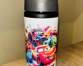 Borracce in alluminio personalizzate da 600 ml con tema personaggio: realizzate con i tuoi personaggi preferiti! Borraccia per la scuola