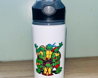 Borracce in alluminio personalizzate da 600 ml con tema personaggio: realizzate con i tuoi personaggi preferiti! Borraccia per la scuola