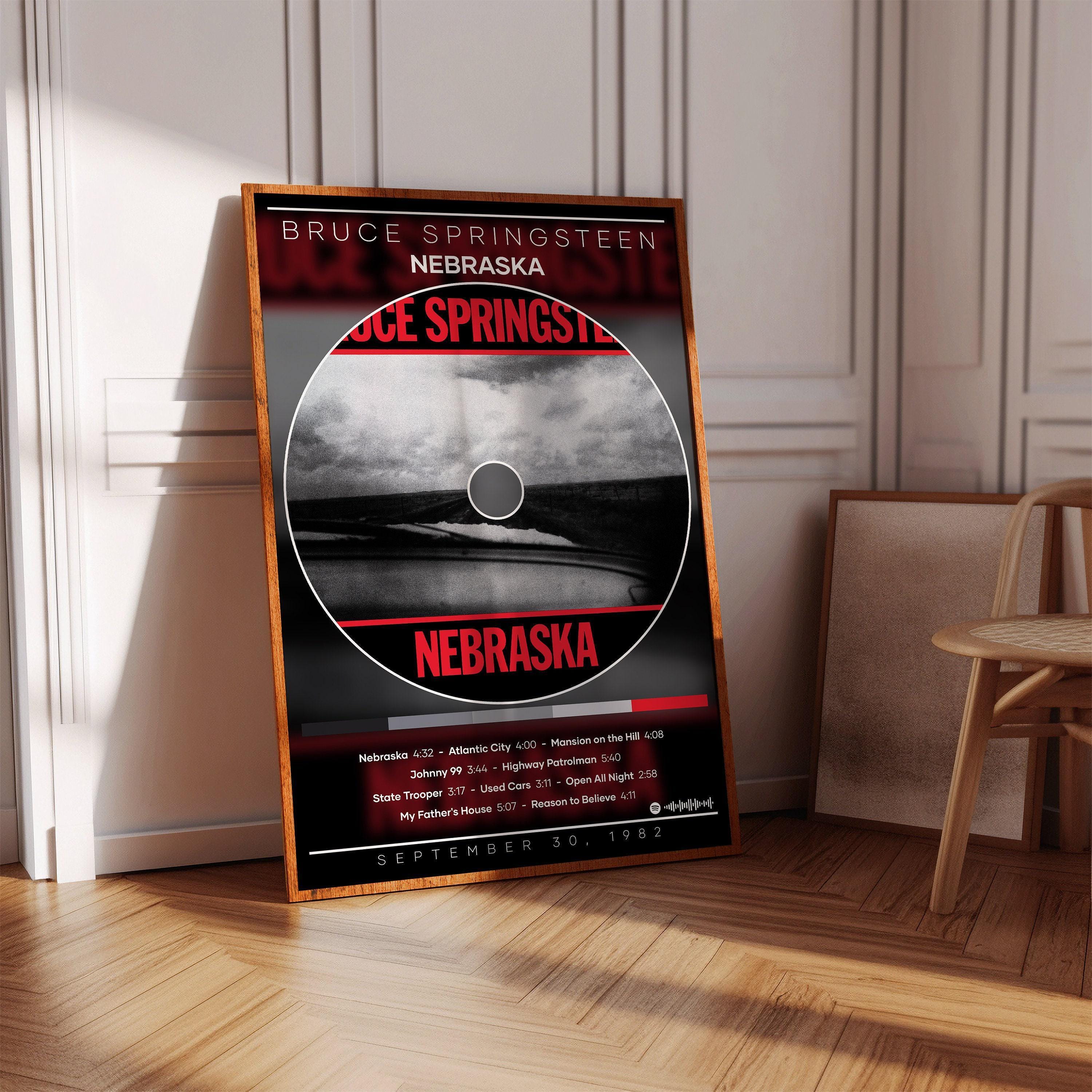 Bruce Springsteen Nebraska Poster - Etsy