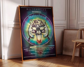 MOTORHEAD 1982 - Iron Fist - Pagina Adv - Poster Vintage Autentico