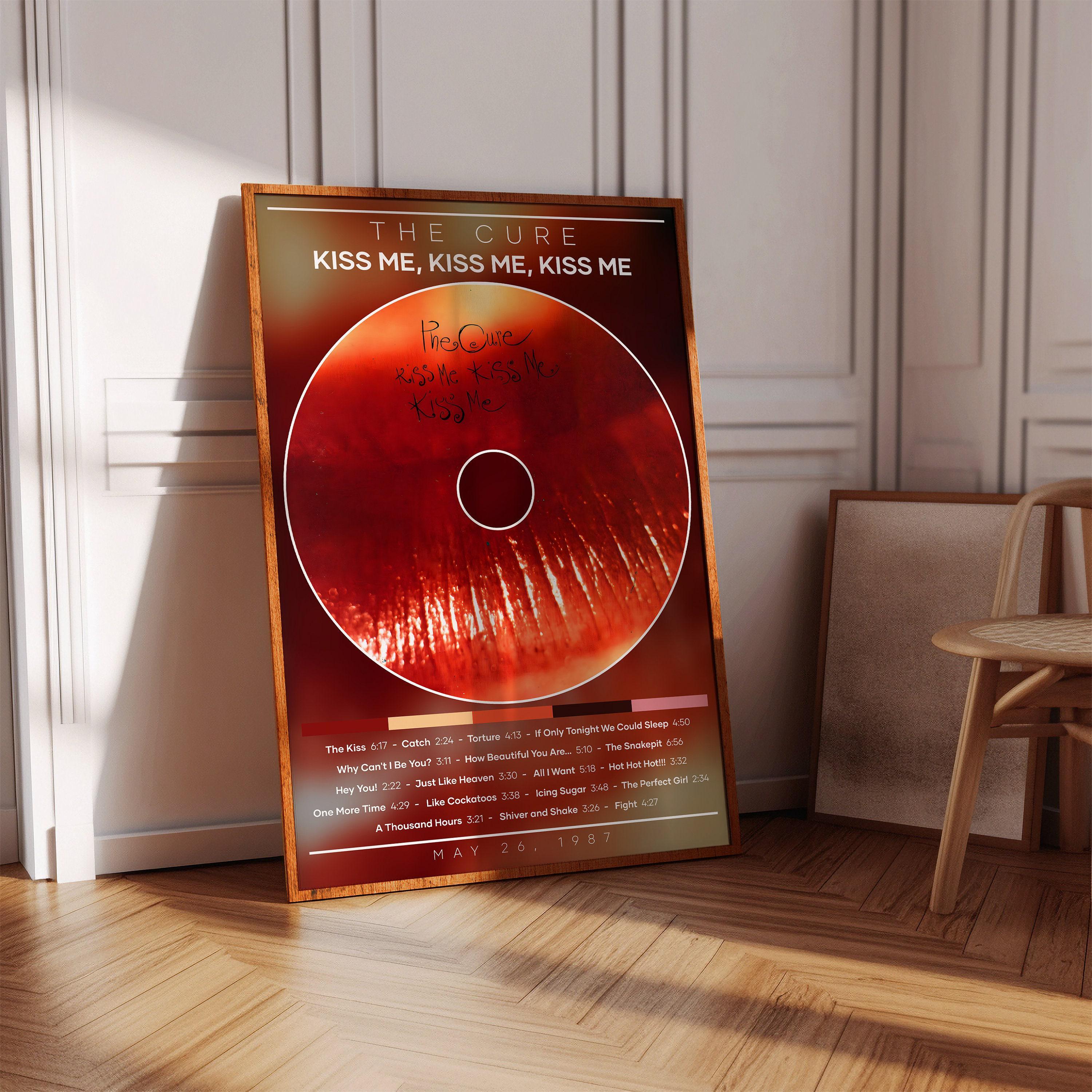 The Cure Kiss Me Kiss Me Poster - Etsy