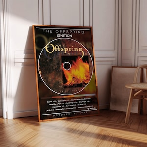 The Offspring Poster | Ignition Poster | Album Poster Print | Album Cover Poster | Rock Music Poster | Room Decor | Music Gift | Music Decor
