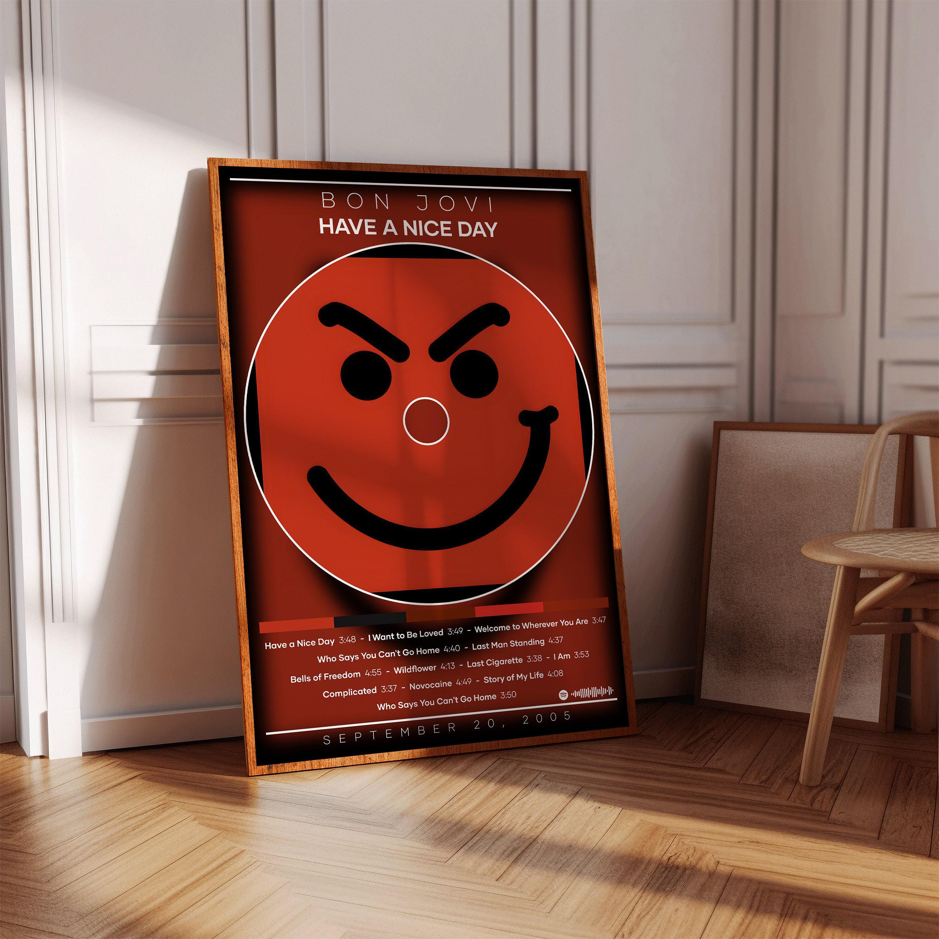 Bon Jovi Have a Nice Day - Etsy