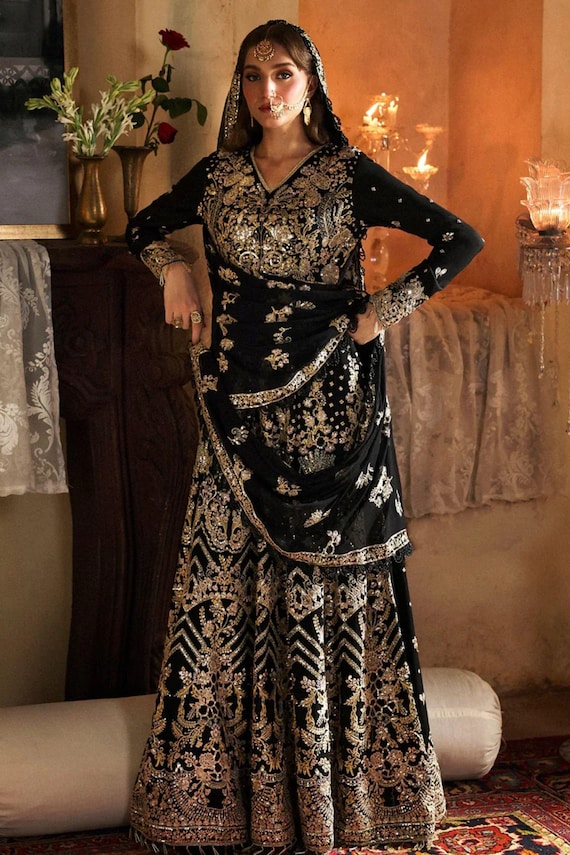 cotton velvet dress Forest Green - Lace Cuffs | Puff Sleeves This full length dress Blu Pepper Sadie Floral Colour:Chocolate Brown cocktails