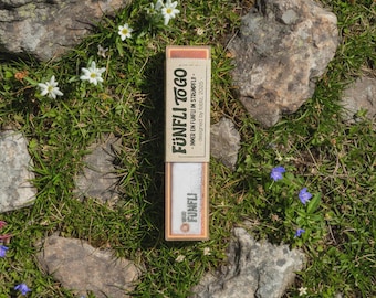 Fünfli ToGo – Limited Edition Dice Game in Peach & Transparent
