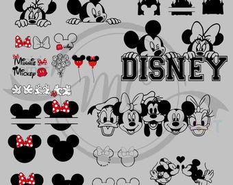 Mouse Alphabet SVG Bundle, Mickey Font, Family Vacation (Digital Download),disney mega bundle,magical kingdom,family trip sublimation design