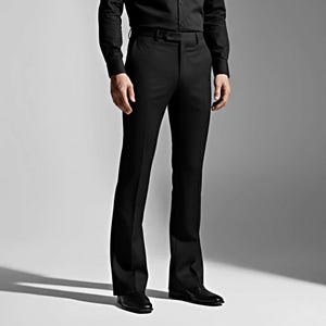 Men Bootcut Dress Pants