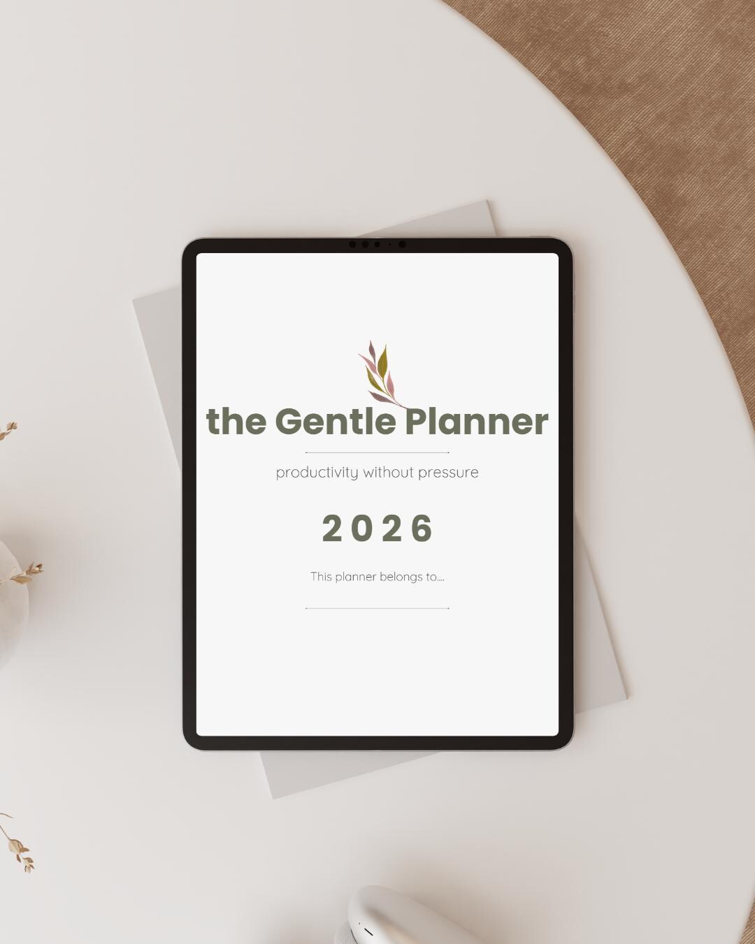 2026 Digital Planner iPad | Minimalist Goodnotes Journal (PDF) - Etsy