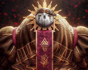 Figura de Esquié pintada a mano - Claro Oscuro: Expedición 33 / Estatua de resina 3D de boutique / Pintada a mano