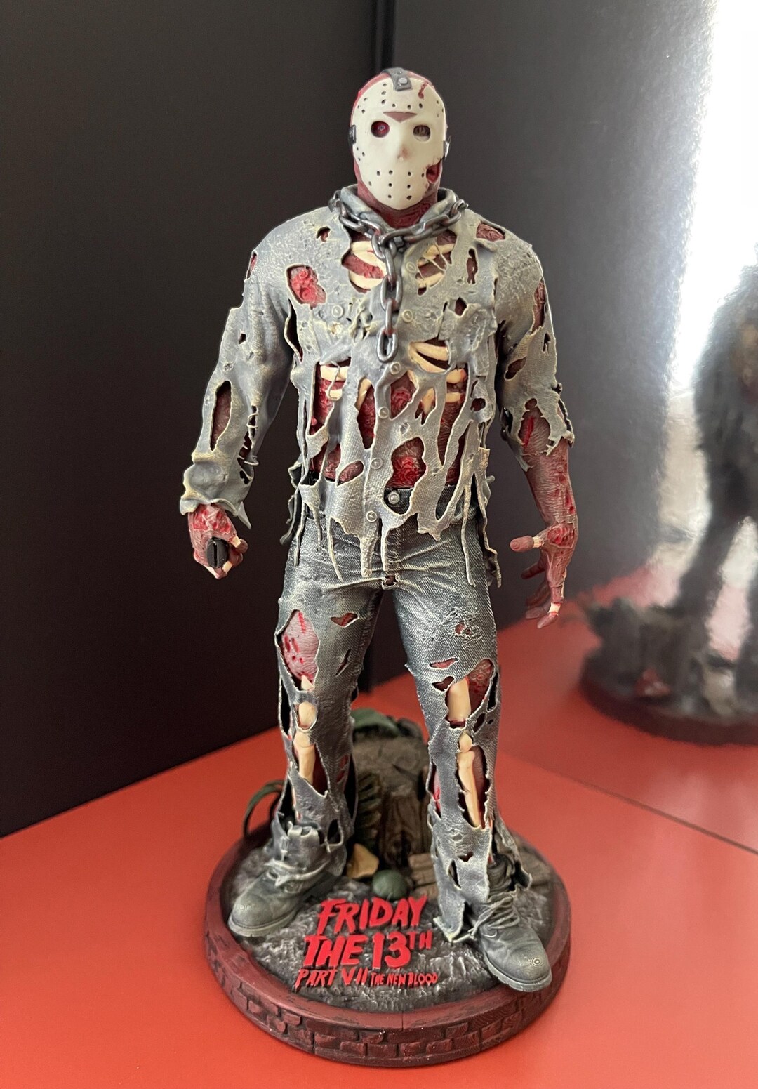 Hand-painted Jason Voorhees Friday the 13th Part VII the New Blood