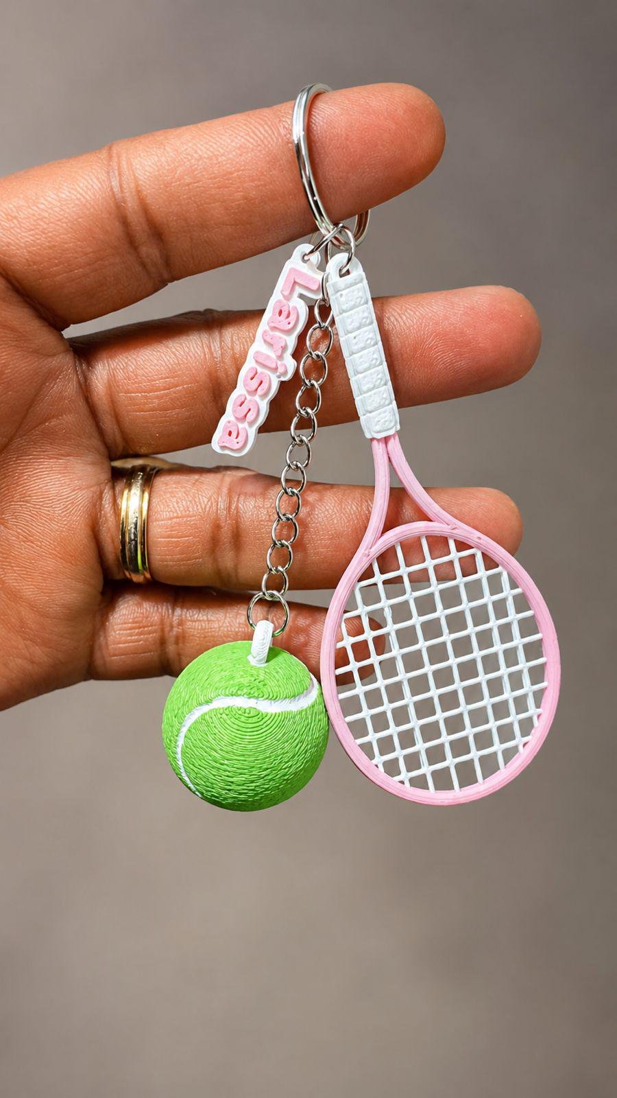 Tennis keychain - Etsy 日本