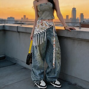 Hippie Belt Scarf - Etsy display picture 3