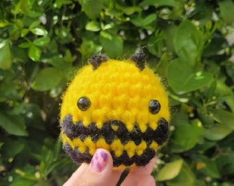 Chunky Bee Amigurumi Crochet