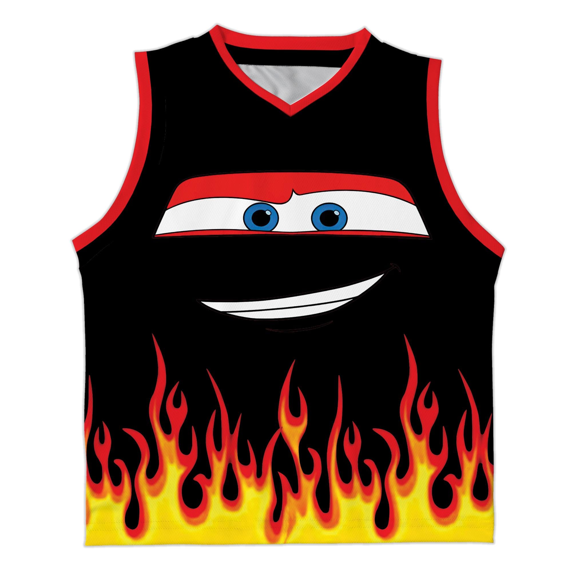 Discover Lightning McQueen 3D Tank Top, Cars Sleeveless Shirt, Summer Tank