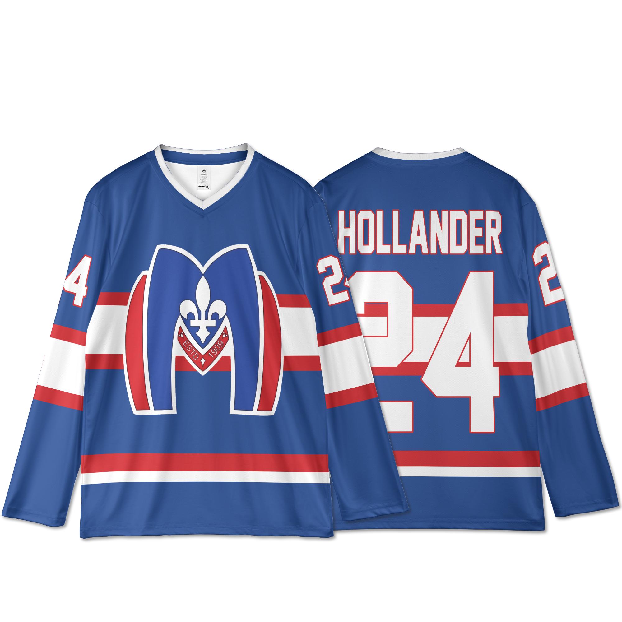 Discover Montreal Hollander Hockey Vintage Hockey Jersey