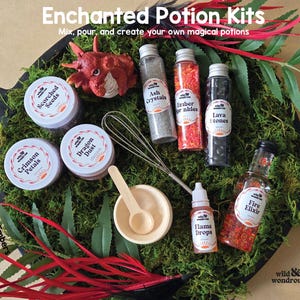 Troll's Whisper Enchanted Potion Mixing Kits - Sensory Play for Kids 3+